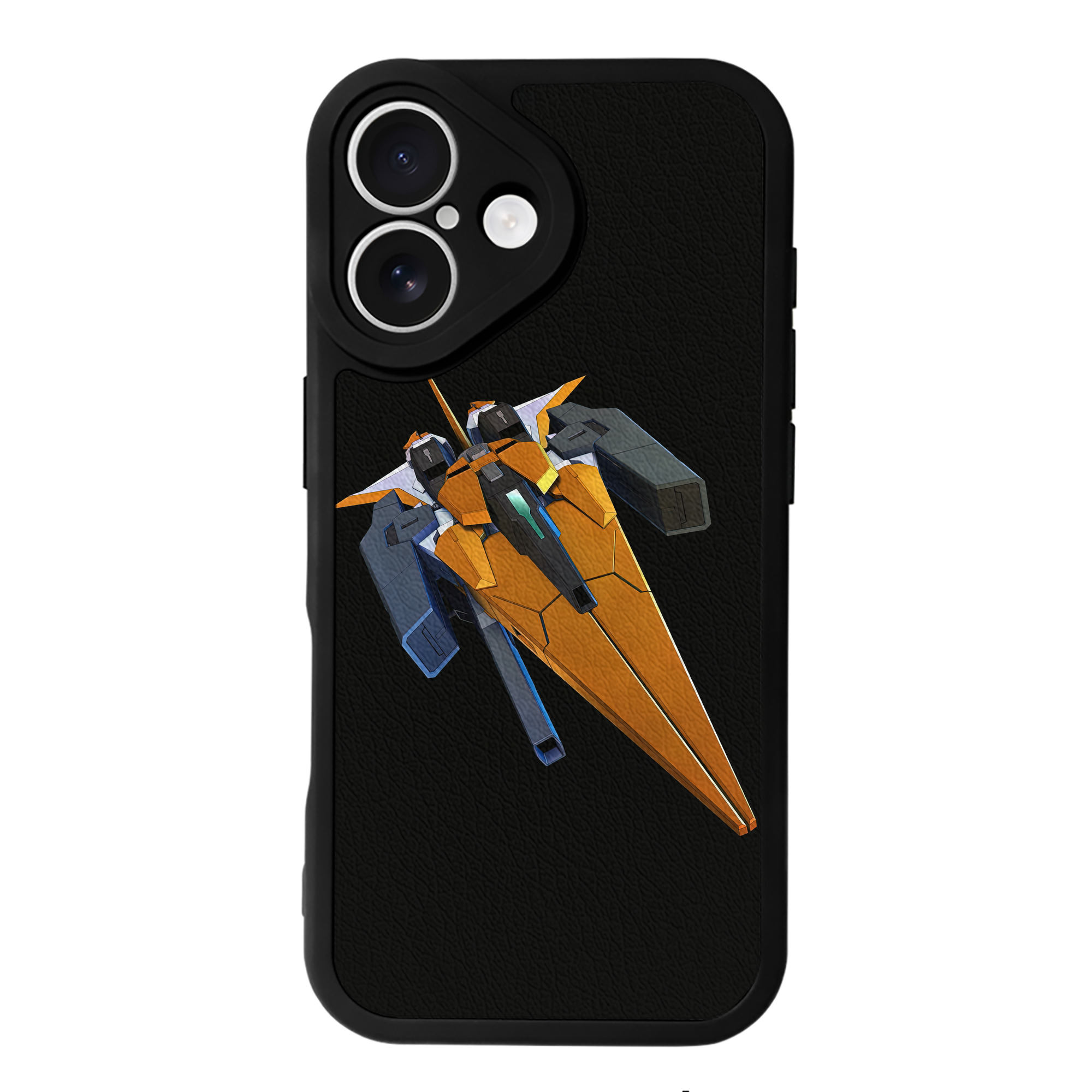 （画像用） 機動戦士ガンダム Mobile Suit Gundam 【iPhone 16シリーズ対応】シリコンスマホケース（レザー調） 材質：シリコン